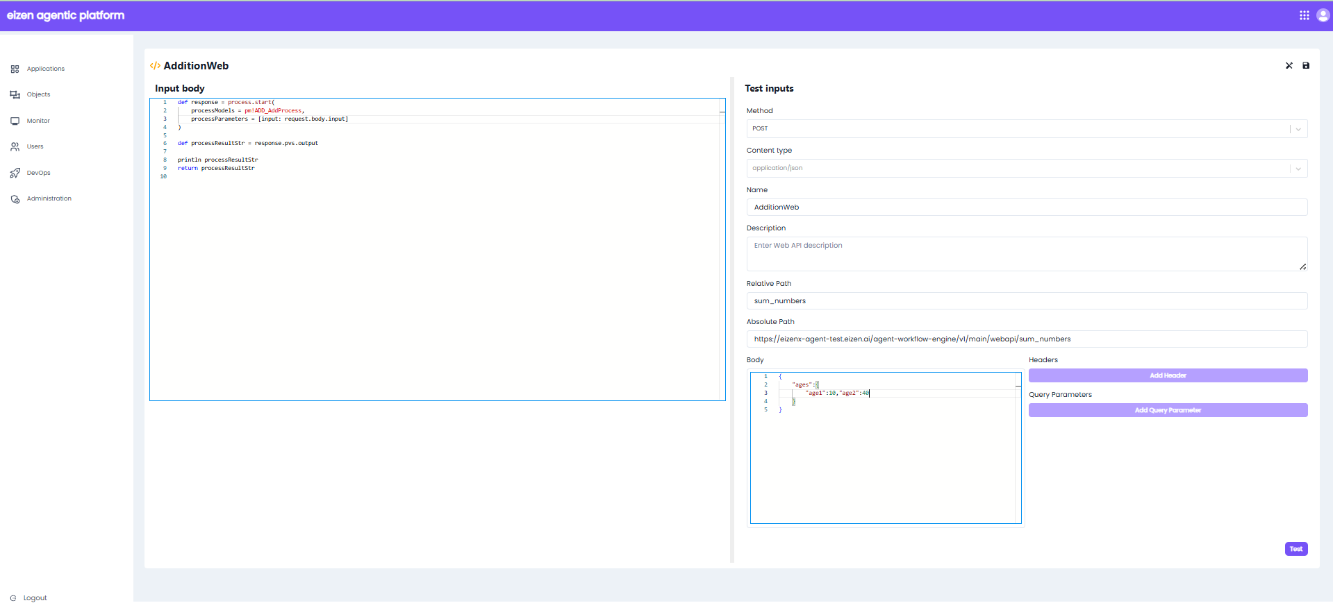 Web API Diagram